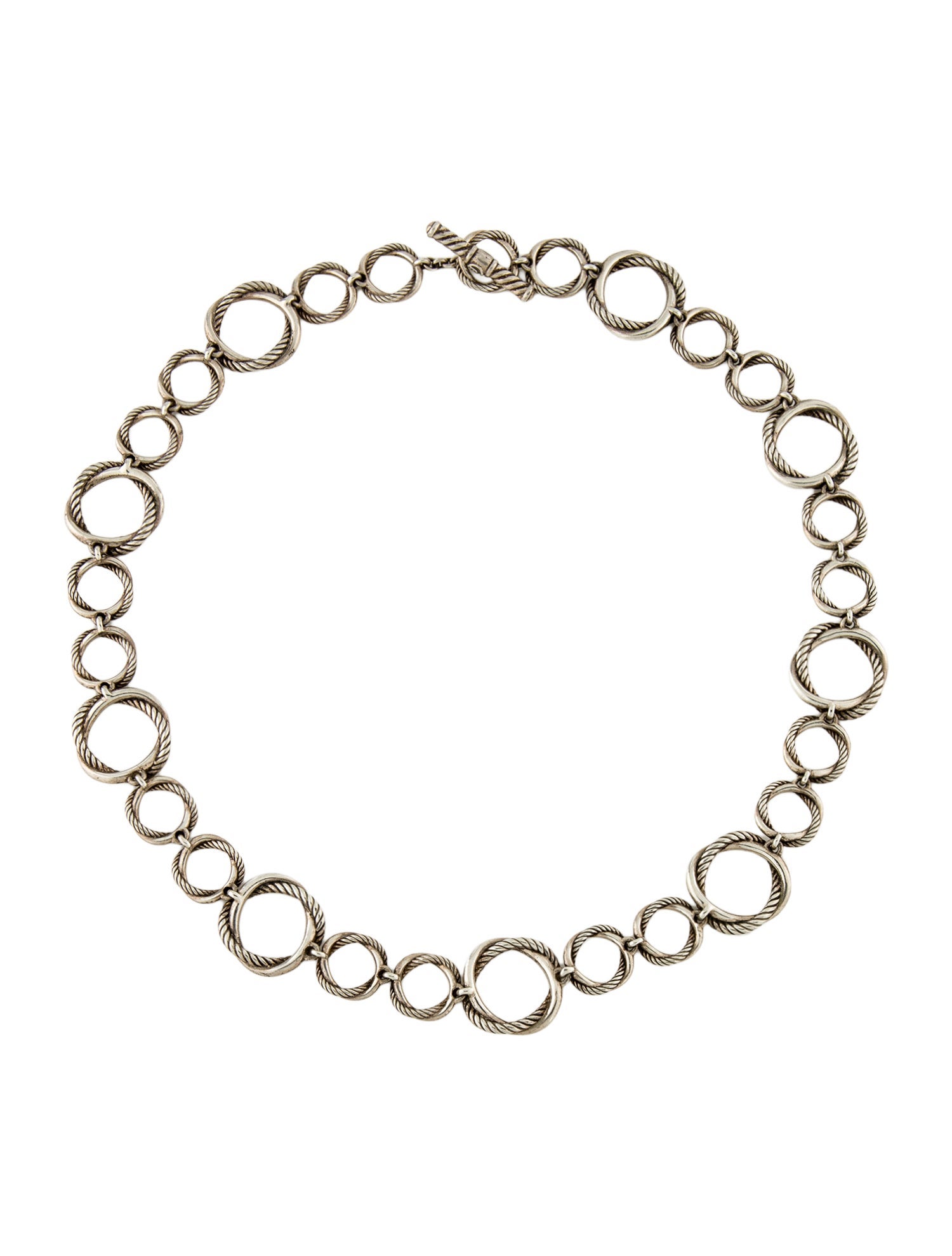 David Yurman Infinity Chain Link Necklace