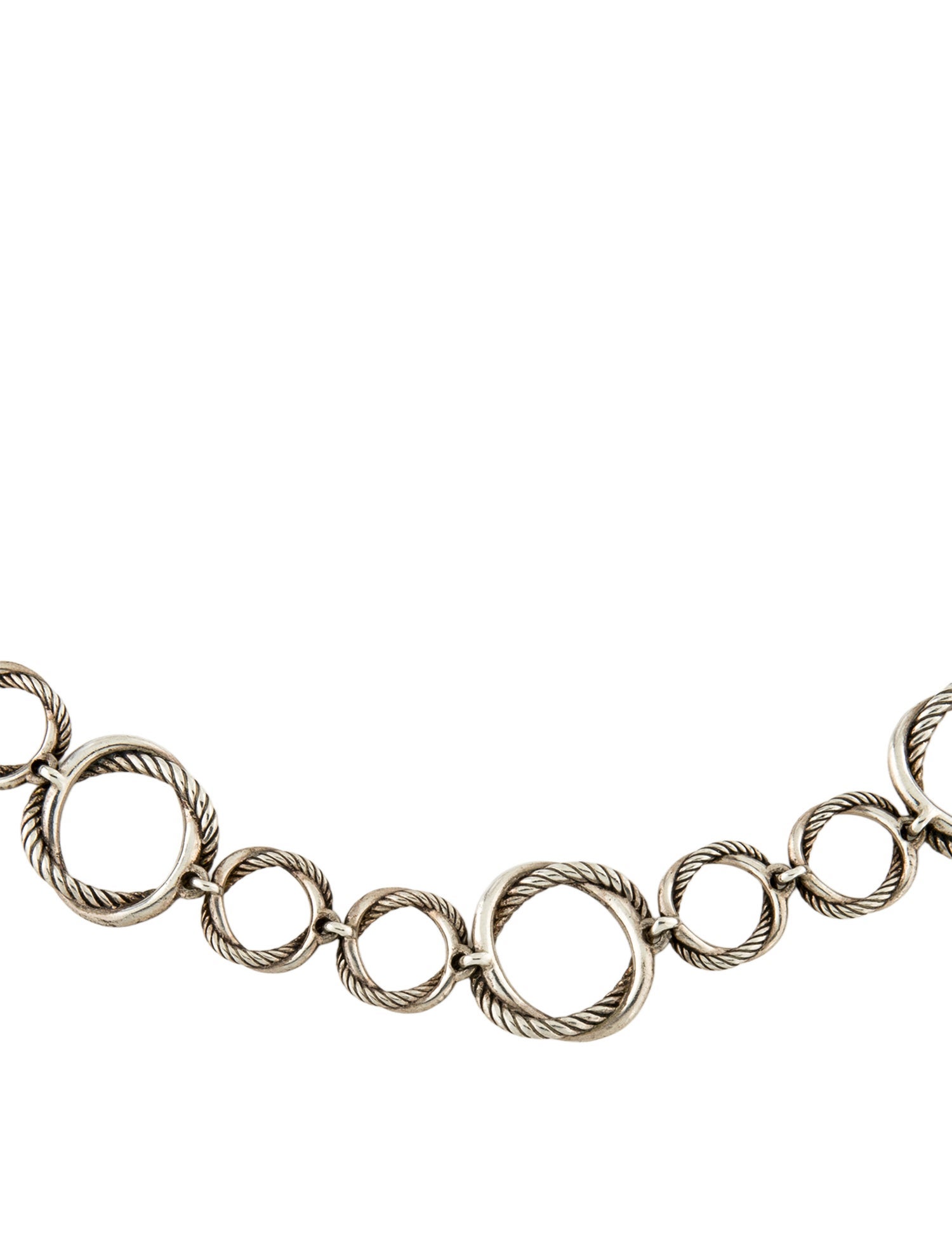 David Yurman Infinity Chain Link Necklace