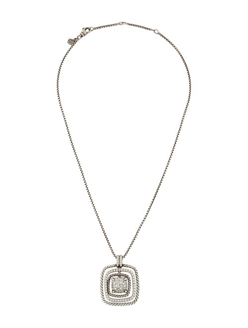 David Yurman 1.29ctw Diamond Chatelaine Pendant Necklace