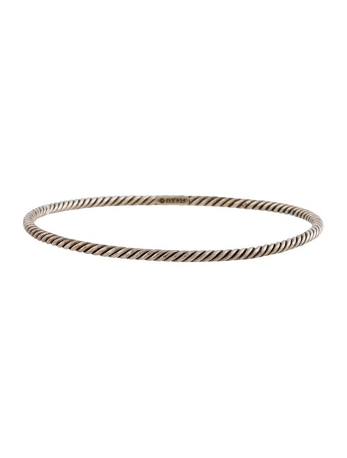 David Yurman Thin Cable Bangle Bracelet