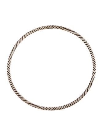 David Yurman Thin Cable Bangle Bracelet