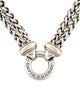 David Yurman Two-Tone Double Wheat Chain Necklace