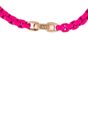 David Yurman 14K Acrylic Bel Aire Link Bracelet