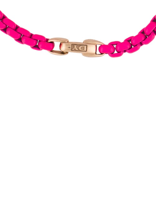 David Yurman 14K Acrylic Bel Aire Link Bracelet