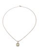 David Yurman Yellow Quartz & Diamond Petite Albion Pendant Necklace