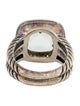 David Yurman Prasiolite & Diamond Albion Ring