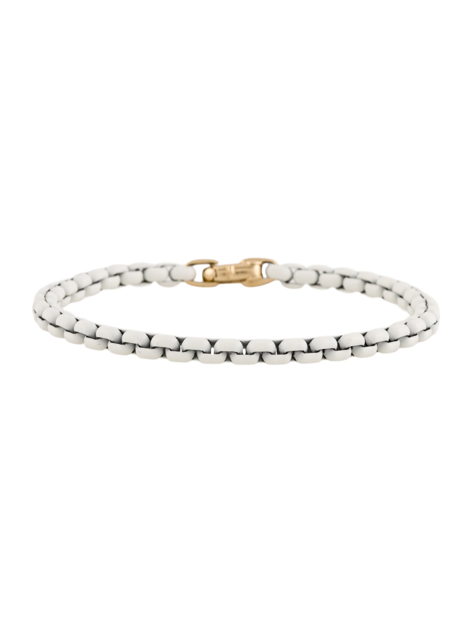 David Yurman DY Bel Aire Color Box Chain Bracelet