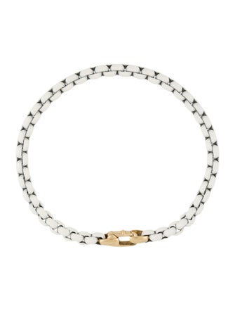 David Yurman DY Bel Aire Color Box Chain Bracelet