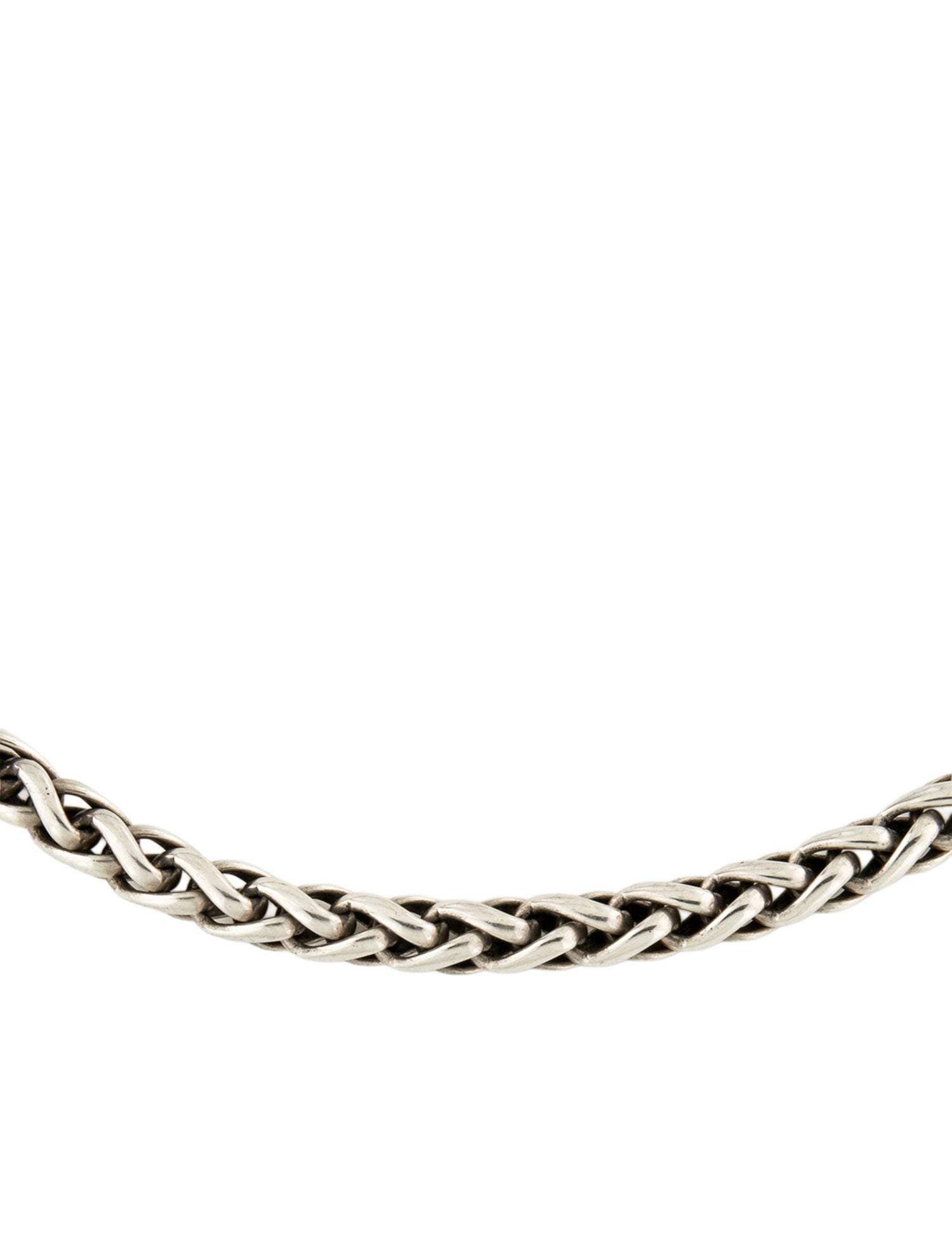 David Yurman Two-Tone Wheat Chain Necklace