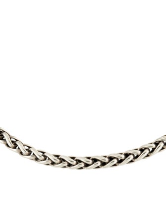 David Yurman Two-Tone Wheat Chain Necklace