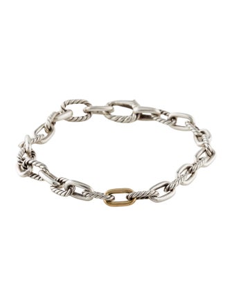 David Yurman Two-Tone Madison Chain Link Bracelet