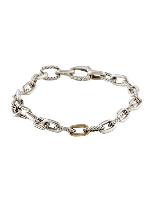 David Yurman Two-Tone Madison Chain Link Bracelet
