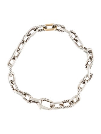 David Yurman Two-Tone Madison Chain Link Bracelet