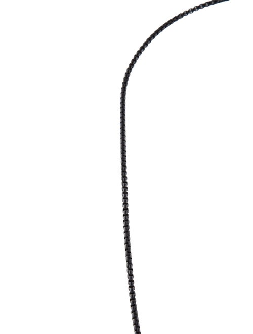 David Yurman Stainless Steel Box Chain Necklace