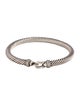 David Yurman Diamond Buckle Classic Cable Bracelet