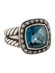 David Yurman Topaz & Diamond Albion Ring