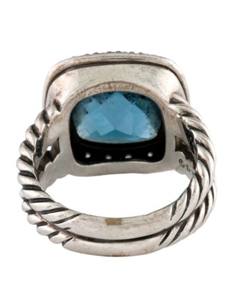 David Yurman Topaz & Diamond Albion Ring