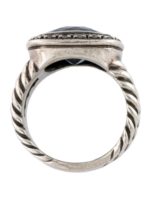 David Yurman Topaz & Diamond Albion Ring
