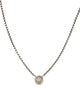 David Yurman Diamond Cookie Pendant Necklace