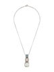 David Yurman Multistone & Diamond Three-Tier Pendant Necklace