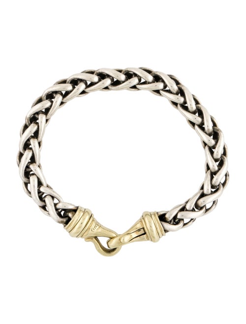 David Yurman Two-Tone Wheat Chain Bracelet