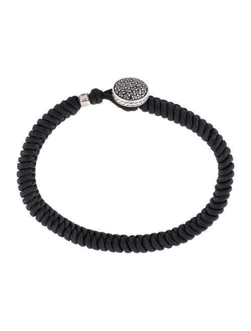 David Yurman Diamond Streamline Woven Bracelet
