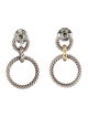 David Yurman Cable Circle Drop Earrings