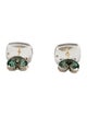 David Yurman Onyx & Diamond Stud Earrings