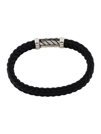 David Yurman Rubber Chevron Bracelet