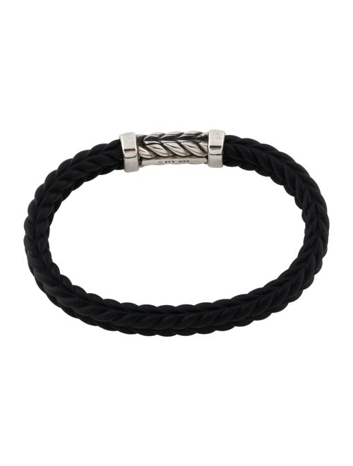 David Yurman Rubber Chevron Bracelet