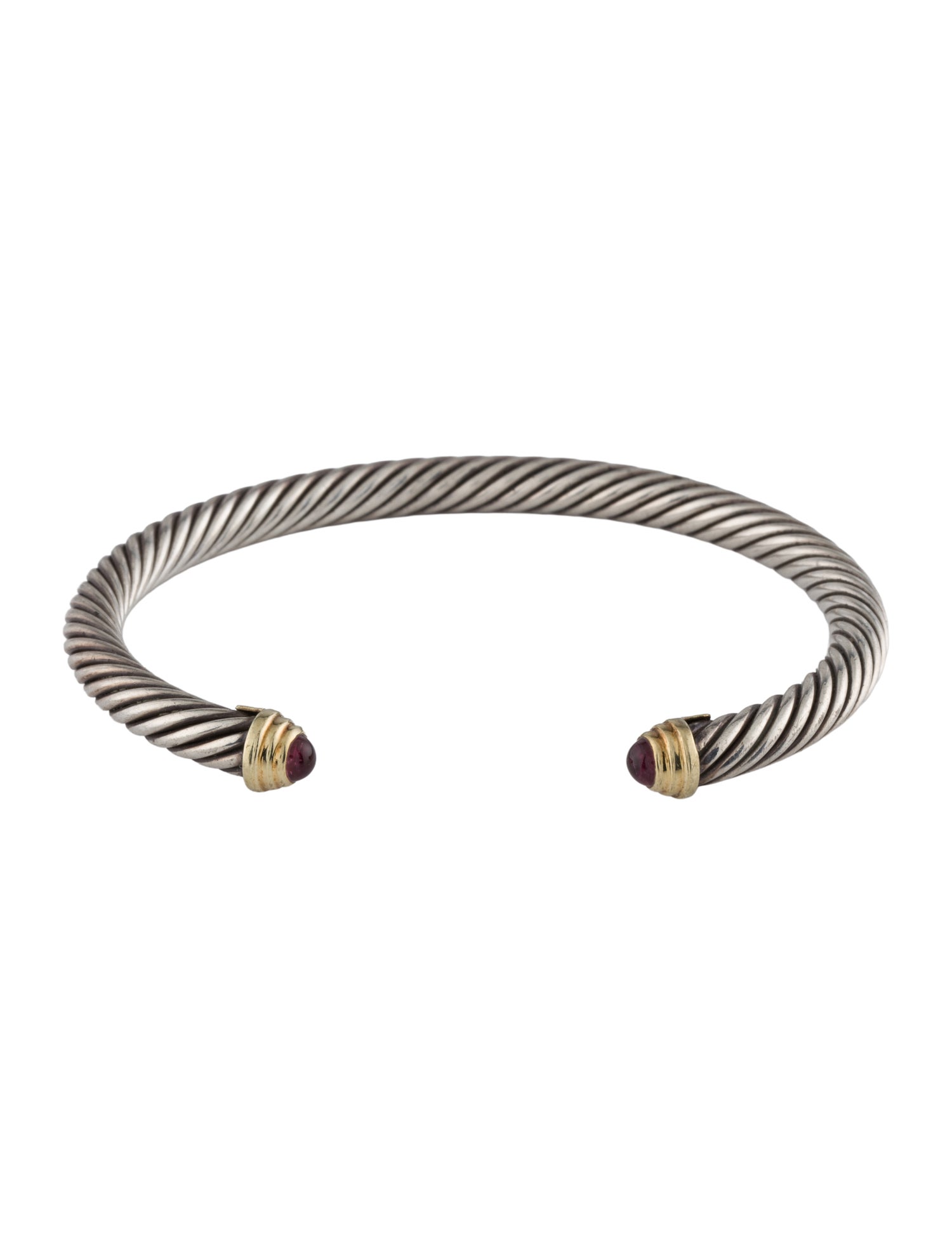 David Yurman Tourmaline Classic Cable Bracelet