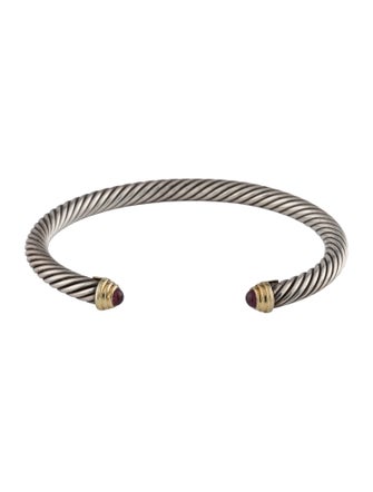 David Yurman Tourmaline Classic Cable Bracelet
