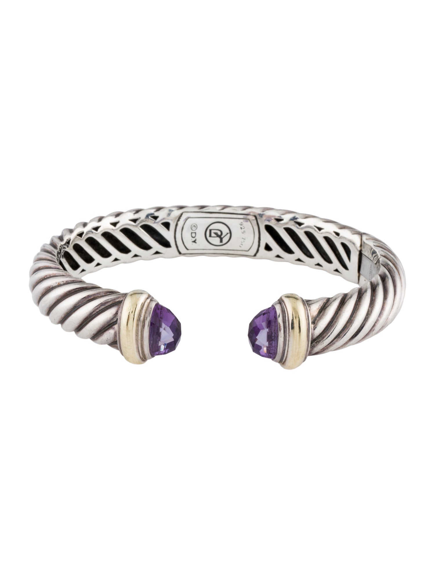 David Yurman Amethyst Waverly Bracelet