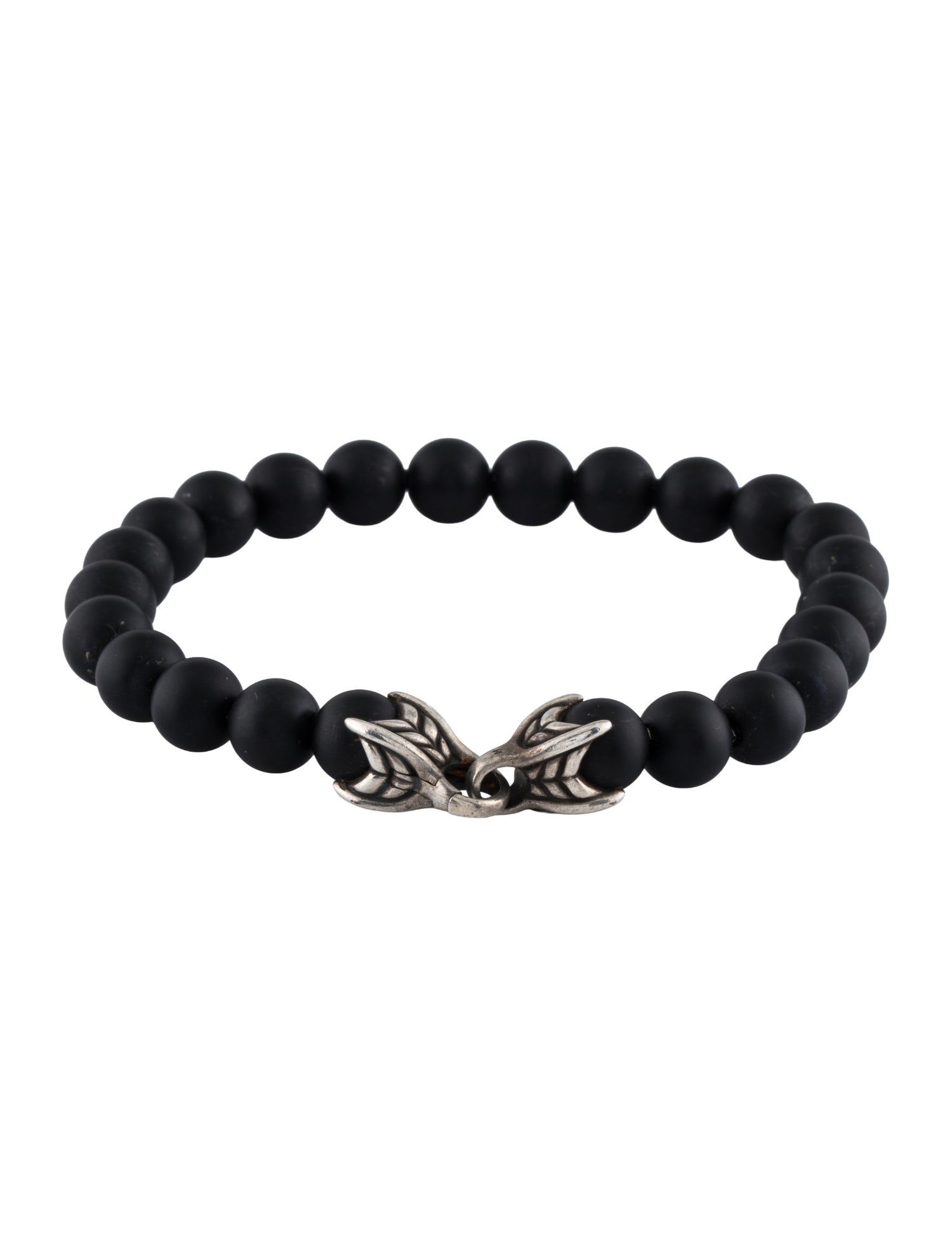 David Yurman Onyx Spiritual Beads Bracelet