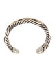 David Yurman Two-Tone Multi-Stack Cuff Bracelet