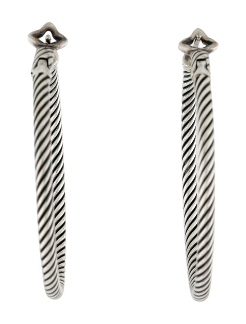 David Yurman Cable Hoop Earrings