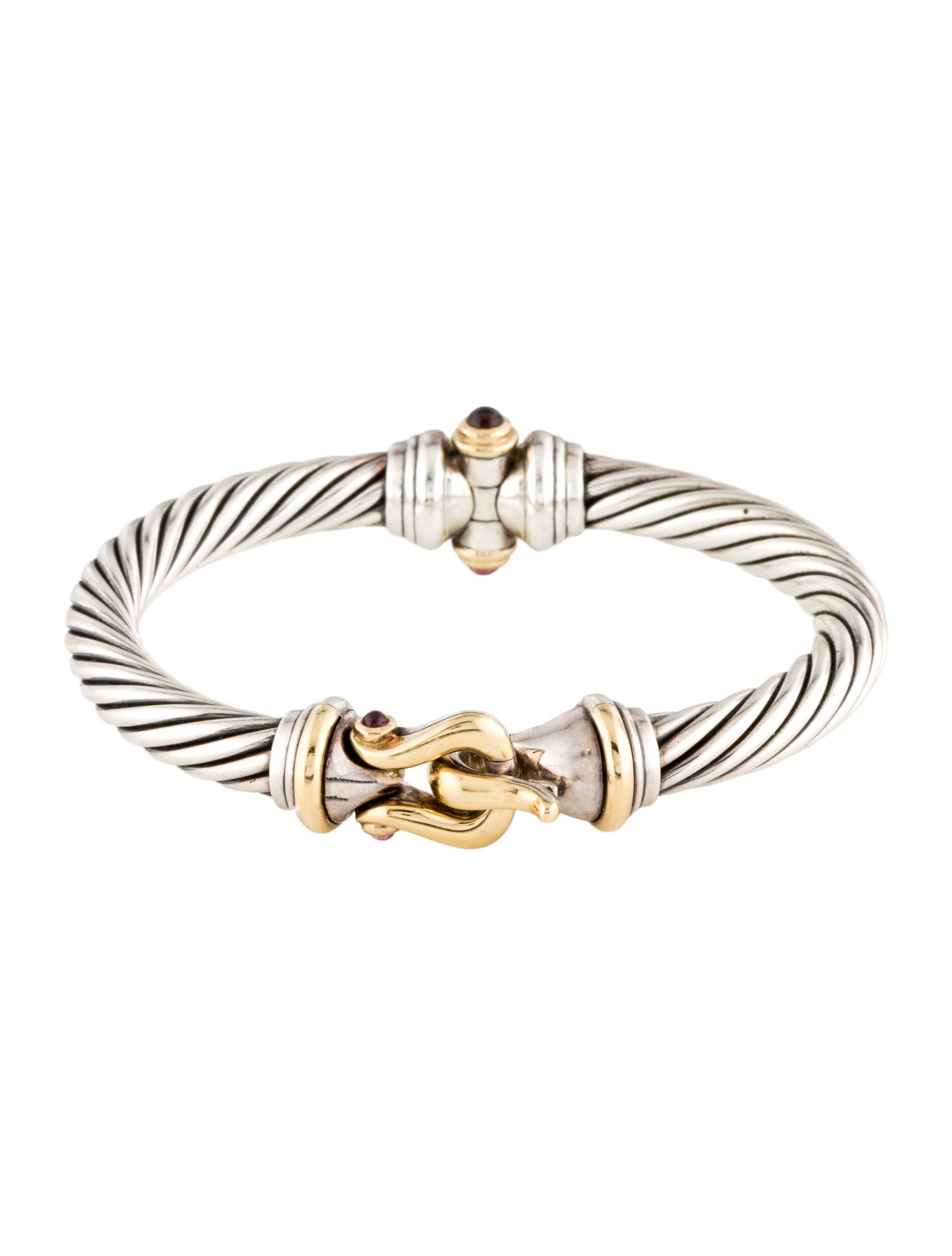 David Yurman Buckle Classic Cable Bracelet