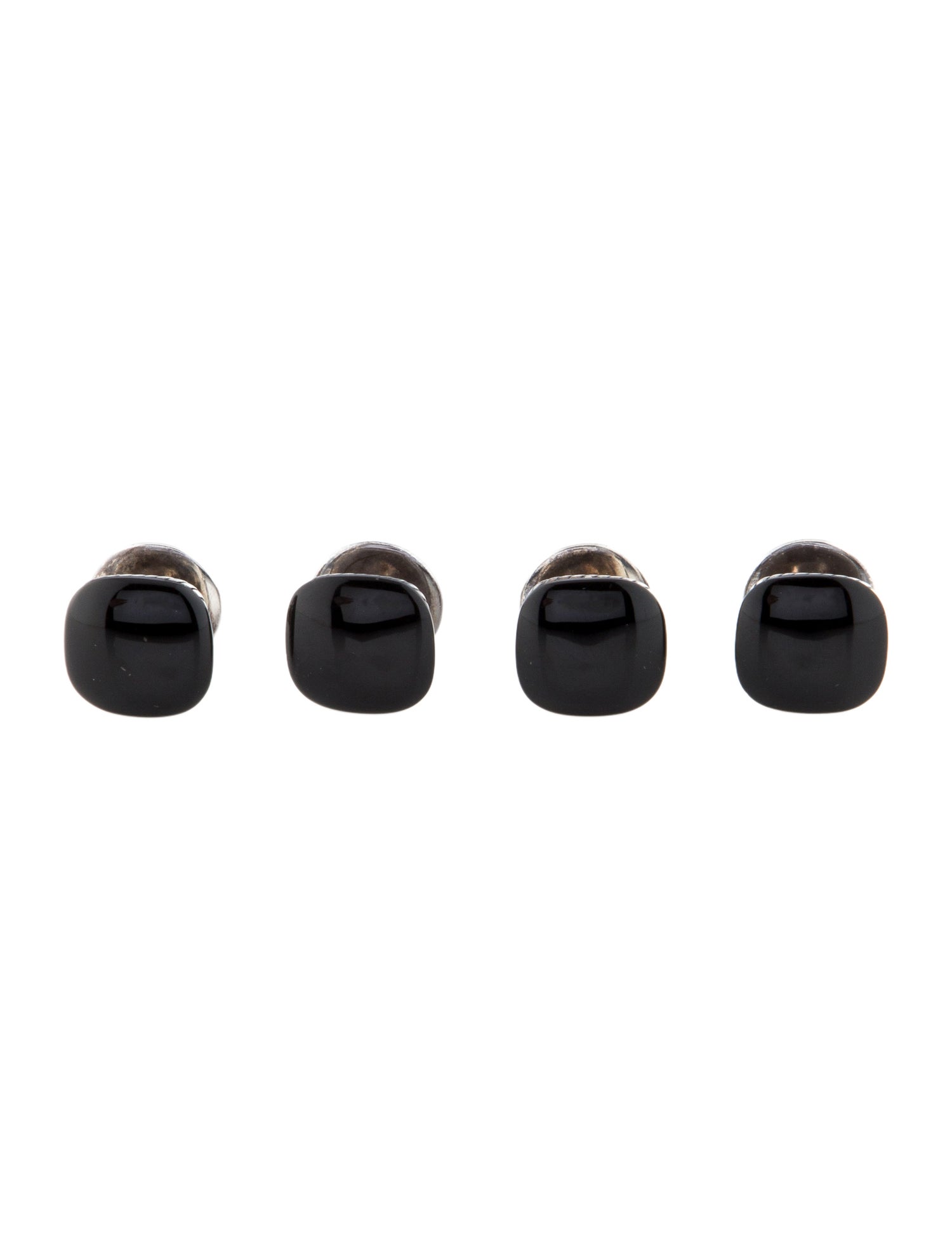 David Yurman Onyx Streamline Shirt Studs