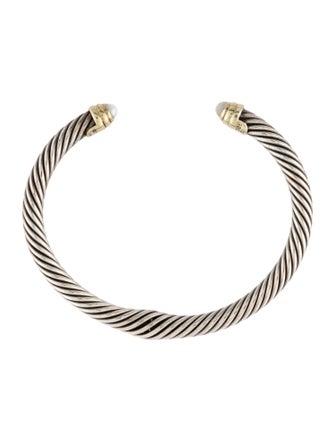David Yurman Pearl Classic Cable Bracelet