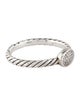David Yurman Diamond Cable Collectibles Oval Stack Ring