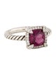David Yurman Rhodolite & Diamond Petite Chatelaine Cocktail Ring