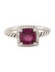 David Yurman Rhodolite & Diamond Petite Chatelaine Cocktail Ring