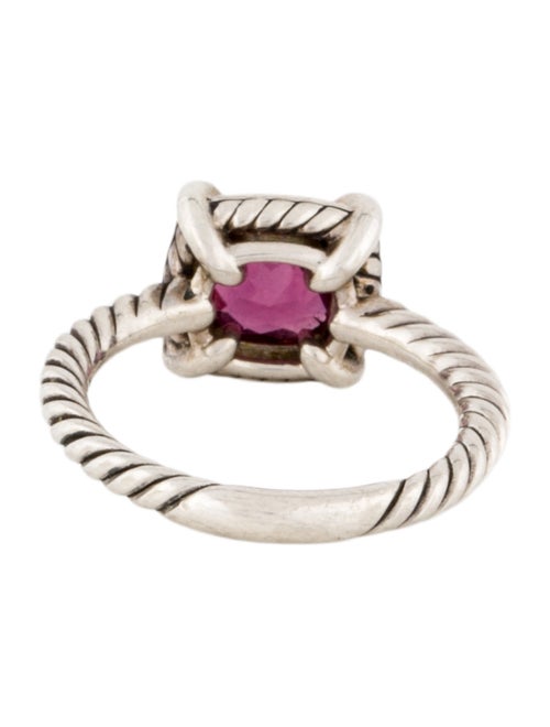 David Yurman Rhodolite & Diamond Petite Chatelaine Cocktail Ring