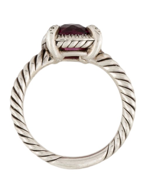 David Yurman Rhodolite & Diamond Petite Chatelaine Cocktail Ring