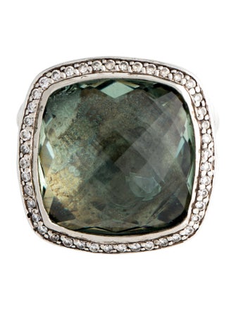 David Yurman Quartz & Diamond Albion Ring