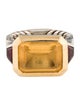 David Yurman Citrine & Garnet Novella Ring