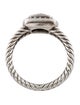 David Yurman Prasiolite & Diamond Petite Albion Ring