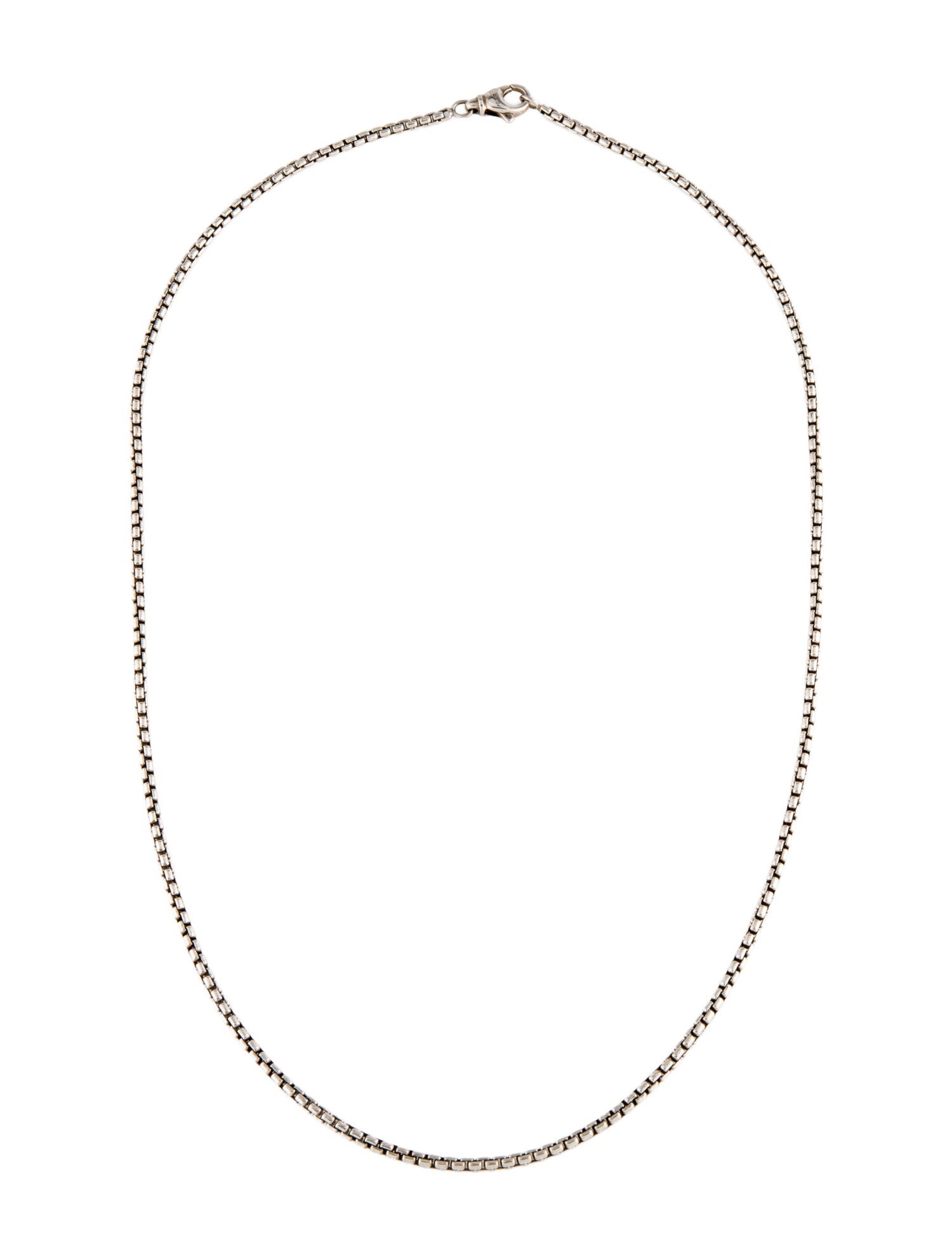 David Yurman Box Chain Necklace