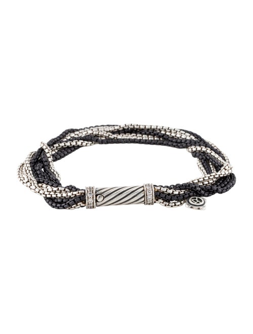 David Yurman Diamond Multi-Strand Bracelet