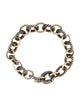 David Yurman Two-Tone Oval Link Chain Bracelet
